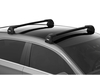 Strešné nosiče THULE uzavreté pre HONDA Fit (Mk. II) 5-dr Hatchback 2008-2014 klasická holá strecha - uchytenie sponové pod dvere (91625)