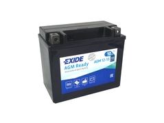 Motobaterie EXIDE BIKE Factory Sealed 10Ah, 12V, AGM12-10 (YTX12-BS) (E4996)