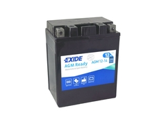 Motobaterie EXIDE BIKE Factory Sealed 12Ah, 12V, AGM12-14 (YTX14AHL-BS) (E4998)