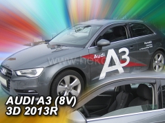 Deflektory na Audi A3 Sportback, 3-dverová, 2013-2020 (predné) (10242)