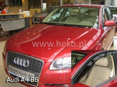 Deflektory na Audi A4 B6/B7, 4/5-dveřová, r.v.: 2000 - 2008 (10207)