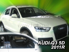 Deflektory na Audi Q3, 5-dveřová, 2011-2018 (predné) (10240)