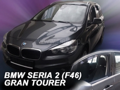 Deflektory na BMW 2 Gran Tourer F46, 5-dveřová, r.v.: 2015 - (11160)