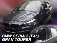 Deflektory na BMW 2 Gran Tourer F46, 5-dveřová (+zadní), r.v.: 2015 - (11161)