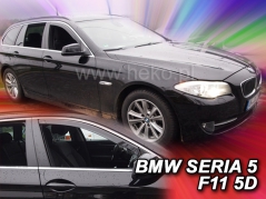 Deflektory na BMW 5 F11 combi, 5-dveřová, r.v.: 2010 - 2016 (11147)