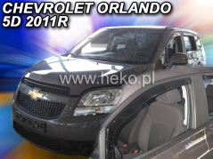 Deflektory na Chevrolet Orlando, 5-dveřová, r.v.: 2011 - (10532)