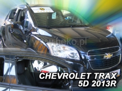 Deflektory na Chevrolet Trax, 5-dveřová, r.v.: 2013 - (10543)