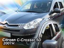 Deflektory na Citroen C-Crosser, 5-dveřová, r.v.: 2007 - 2012 (12238)