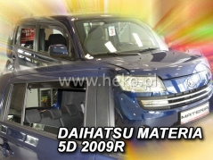 Deflektory na Daihatsu Materia, 5-dveřová (+zadní), r.v.: 2006 - (13215)