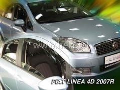 Deflektory na Fiat Linea, 4-dveřová, r.v.: 2007 - (15153)