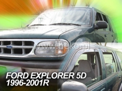 Deflektory na Ford Explorer II, 5-dveřová (+zadní), r.v.: 1996 - 2001 (15272)