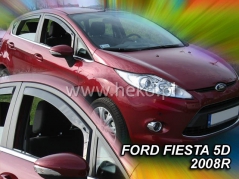 Deflektory na Ford Fiesta, 5-dveřová, r.v.: 2008-2017 (15286)