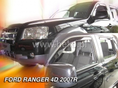 Deflektory na Ford Ranger, 4-dveřová, r.v.: 2007 - 2012 (15265)