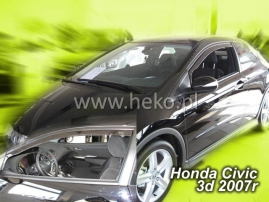 Deflektory na Honda Civic, 3-dveřová, r.v.: 2007 - (17143)