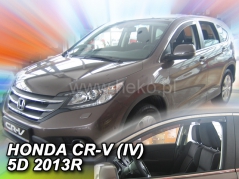 Deflektory na Honda CR-V IV, 5-dveřová, r.v.: 2012 - 2017 (17169)