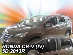 Deflektory na Honda CR-V IV, 5-dveřová (+zadní), r.v.: 2012 - 2017 (17170)