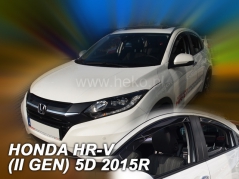 Deflektory na Honda HR-V II, 5-dveřová (+zadní), r.v.: 2015-2021 (17179)