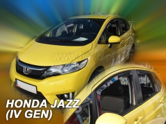 Deflektory na Honda Jazz IV, 5-dveřová (+zadní), r.v.: 2014-2020 (17173)