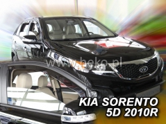 Deflektory na Kia Sorento II, 5-dveřová, r.v.: 2009 - 2015 (20145)