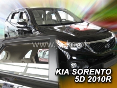 Deflektory na Kia Sorento II, 5-dveřová (+zadní), r.v.: 2009 - 2015 (20146)