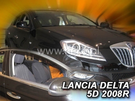 Deflektory na Lancia Delta, 5-dveřová, r.v.: 2008-2014 (21212)