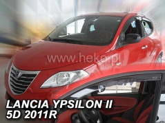 Deflektory na Lancia Ypsilon II, 5-dveřová, r.v.: 2011 - (21214)