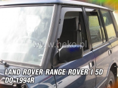 Deflektory na Land Rover Range Rover, 3/5-dveřová, r.v.: - 1994 (27234)