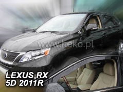 Deflektory na Lexus RX III, 5-dveřová, r.v.: 2009 - 2015 (30016)