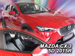 Deflektory na Mazda CX-3, 5-dveřová, r.v.: 2015 - (23167)