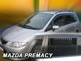 Deflektory na Mazda Premacy, 5-dveřová (+zadní), r.v.: 1999 - 2005 (23129)