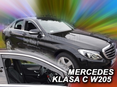 Deflektory na Mercedes Class C W205 sedan, 4-dveřová, r.v.: 2014-2021 (23290)