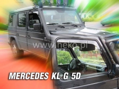 Deflektory na Mercedes Class G W463, 5-dveřová, r.v.: 1990-2018 (23273)