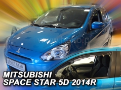 Deflektory na Mitsubishi Space Star, 5-dveřová, r.v.: 2014 - (23371)