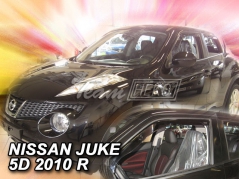 Deflektory na Nissan Juke, 5-dveřová, r.v.: 2010-2019 (24276)