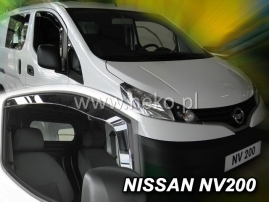 Deflektory na Nissan NV200, 2/4-dveřová, r.v.: 2009 - (24275)