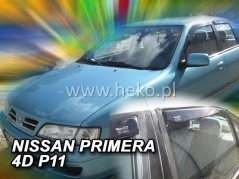 Deflektory na Nissan Primera P11 sedan, 4-dveřová (+zadní), r.v.: 1996 - 2002 (24219)