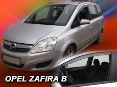 Deflektory na Opel Zafira B, 5-dveřová, r.v.: 2005 - 2011 (25322)