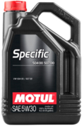 Motul Specific 504.00-507.00 5W-30, 5L (000194)