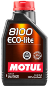 Motul 8100 Eco-lite 0W-20, 1L (000205)
