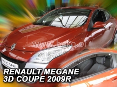 Deflektory na Renault Megane Coupe, 3-dveřová, r.v.: 2009 - 2016 (27175)