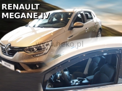 Deflektory na Renault Megane IV liftback, 5-dveřová, r.v.: 2016 - (27195)