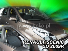 Deflektory na Renault Scenic III, 5-dveřová, r.v.: 2009 - 2016 (27179)