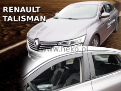 Deflektory na Renault Talisman, 4-dveřová (+zadní), r.v.: 2016 - (27198)