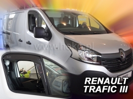 Deflektory na Renault Trafic, 2-dveřová, r.v.: 2014 - (27189)