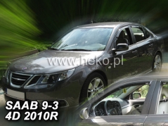 Deflektory na Saab 9-3, 4-dveřová, r.v.: 2002 - 2012 (28104)