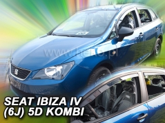 Deflektory na Seat Ibiza 6J combi, 5-dveřová (+zadní), r.v.: 2008 - 2017 (28254)