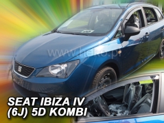 Deflektory na Seat Ibiza 6J combi, 5-dveřová, r.v.: 2008 - 2017 (28233)