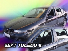 Deflektory na Seat Toledo II 1M, 4-dveřová (+zadní), r.v.: 1999 - 2004 (28221)