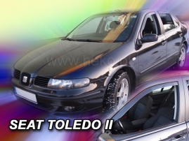 Deflektory na Seat Toledo II 1M, 4-dveřová, r.v.: 1999 - 2004 (28222)