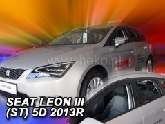 Deflektory na Seat Leon ST, 5-dveřová, r.v.: 2014-2020 (28238)